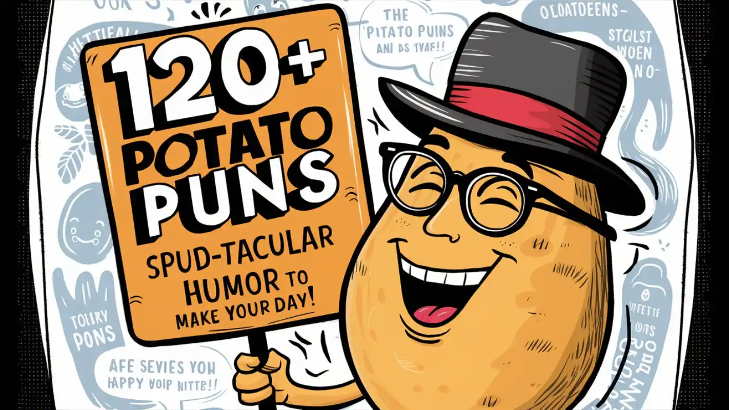 120+ Potato Puns: Spud-tacular Humor to Make Your Day! - Crack Up Puns