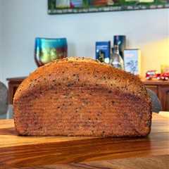 Triple Sesame Spelt Honey Sourdough Loaf