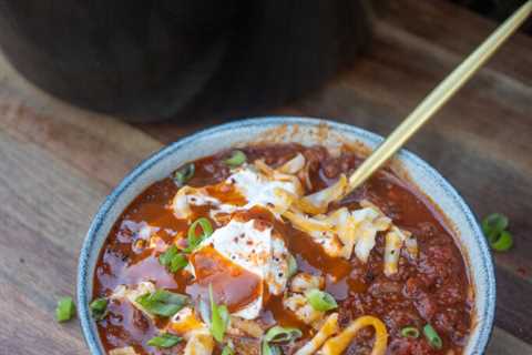 Smoked Over the Top Chili