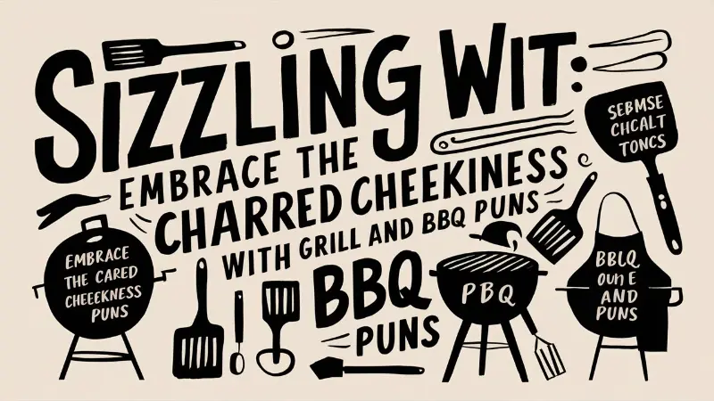 Grill and BBQ Puns to Spice Up Your Gatherings - Crack Up Puns