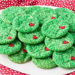 Grinch Cookies – 12 Days of Cookies