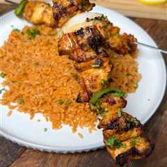 Grilled Fajita Chicken Skewers