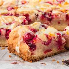 Cranberry Pie Bars