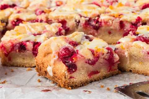 Cranberry Pie Bars