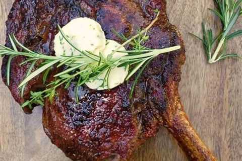 Cowboy Ribeye Steak (Reverse Sear)