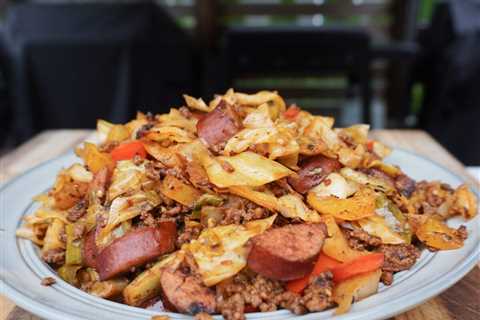 Grilled Dirty Cabbage